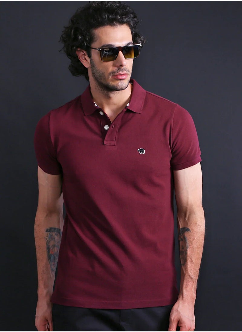 THE BEAR HOUSE Men’s Polo T-Shirt – Soft, Breathable Cotton, Classic Fit for All-Day Comfort, Stylish Casual Shirt for Summer, Everyday Wear & Outdoor Activities  - Image 4
