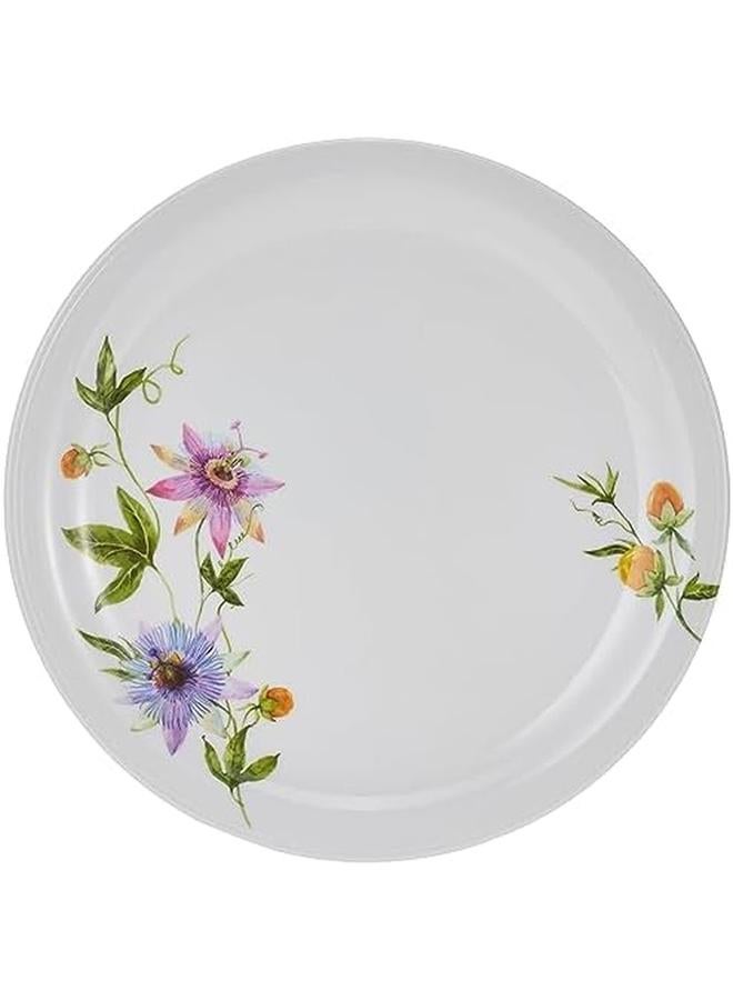 Servewell Melamine 24 Pcs Dinner Set Tdw Mimosa Design 11 Inch Dinner Plate 4Pc 7 Inch Small Plate 4Pc Bowl 9.5Cm 6Pc Sauce Dish 10Cm 4Pc Soup Spoon 13.5Cm 6Pc - Image 3