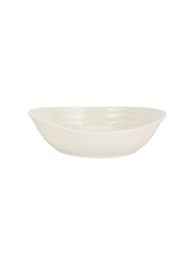 Royalford 6" Salad Bowl- RF12812/ Pack of 2 Round-Shaped Porcelain White Bowls/ Non-Toxic and Hygienic, Food-Grade Material/ Dishwasher and Freezer Safe, Perfect for Serving Salads, Fruits, Snacks, etc. - Image 3