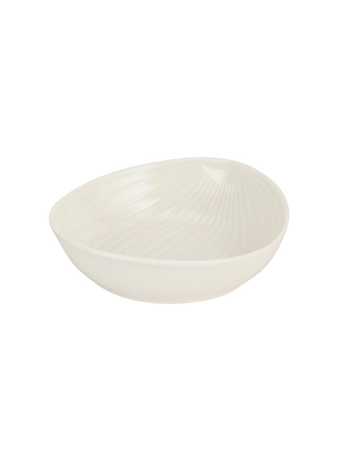 Royalford 6" Salad Bowl- RF12812/ Pack of 2 Round-Shaped Porcelain White Bowls/ Non-Toxic and Hygienic, Food-Grade Material/ Dishwasher and Freezer Safe, Perfect for Serving Salads, Fruits, Snacks, etc. - Image 2