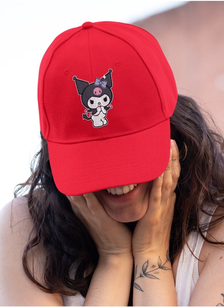 ZOOM Kuromi Red Cap 