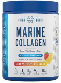 Applied Nutrition Marine Collagen Powder, Skin Hair Nails, Strawberry Lemonade, 300g  - Image 1