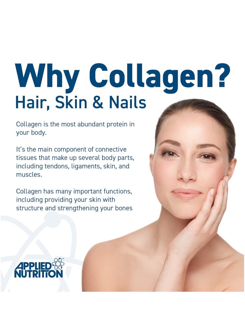 Applied Nutrition Marine Collagen Powder, Skin Hair Nails, Strawberry Lemonade, 300g  - Image 3