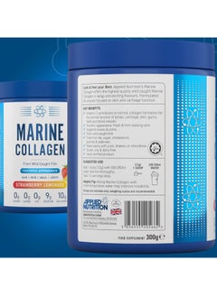Applied Nutrition Marine Collagen Powder, Skin Hair Nails, Strawberry Lemonade, 300g  - Image 5