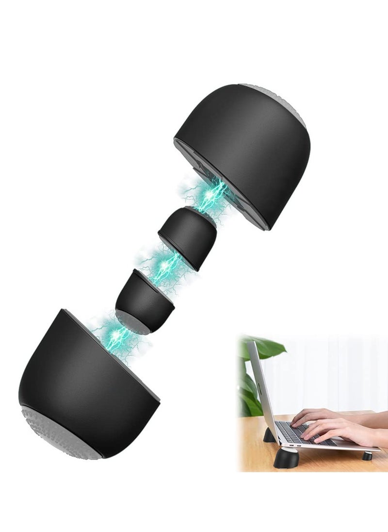 KASTWAVE - Laptop Cooling Stand Small Universal Invisible Cooler Ball Portable Magnetic Tilting Holder Foot for MacBook Computer Notebook Keyboard and Tablet PC - Image 1