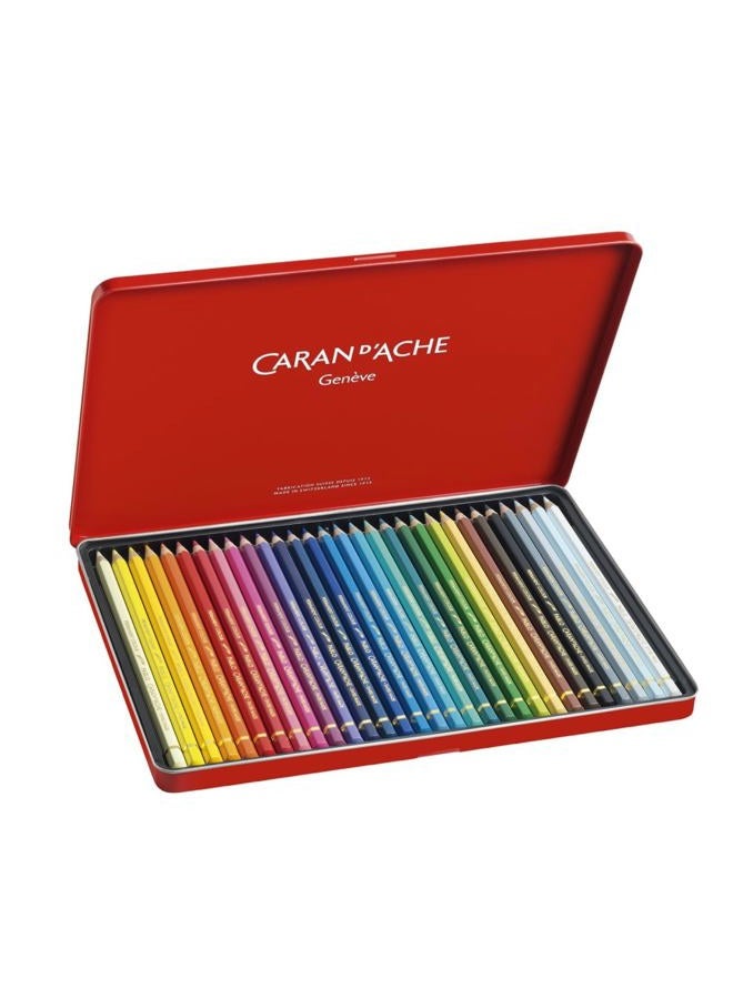 Caran D'ache Pablo Colored Pencil Set of 30 (666.330) - Image 1