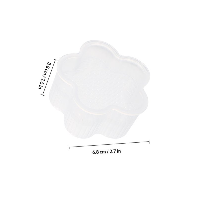 1 Set Home DIY Rice Moulds DIY Kitchen Utensils with Spoon (White) - Image 2