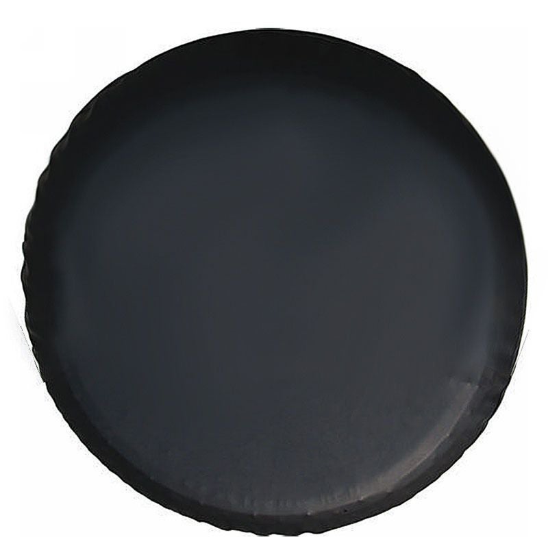 Universal Spare Tire Cover, PVC Leather Wheel Cover for Car Trailer RV Camper(14 Inch) - Image 1