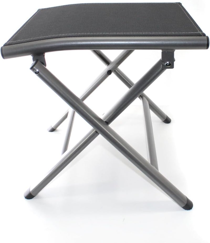 Abhsant Abhsant Foldable Garden Stool Footstool Folding Stool footrestPatio Stool Garden Chair Folding Chair with Aluminum Frame and textilene Cover AB01  - Image 3