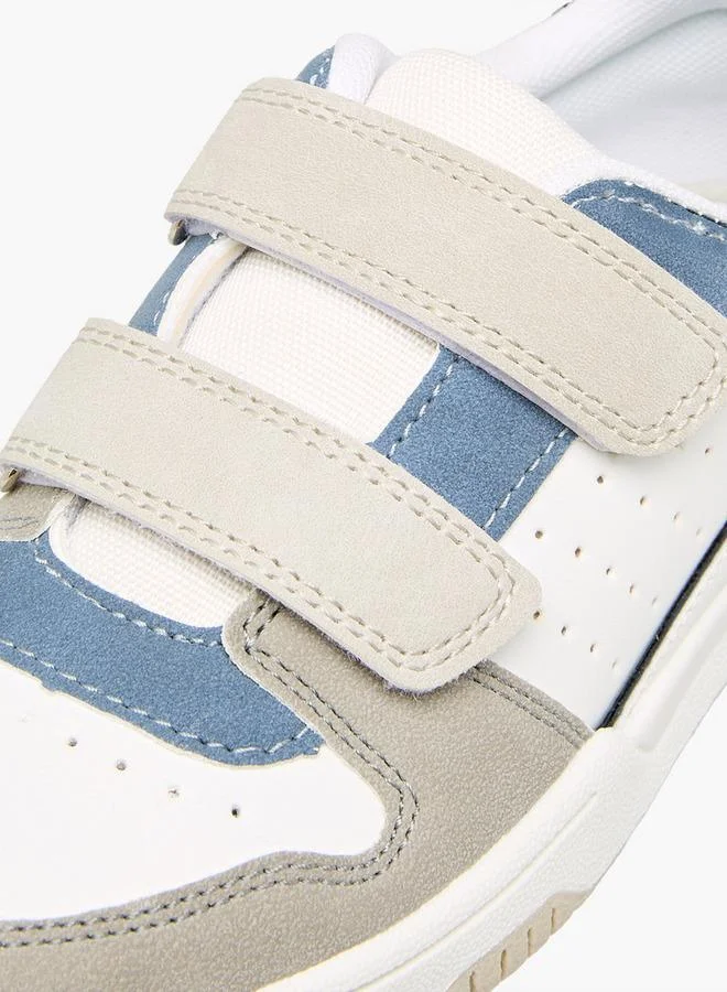 LBL By Shoexpress BLUE Boys Hook & Loop School Sneakers for Men | Best Price UAE