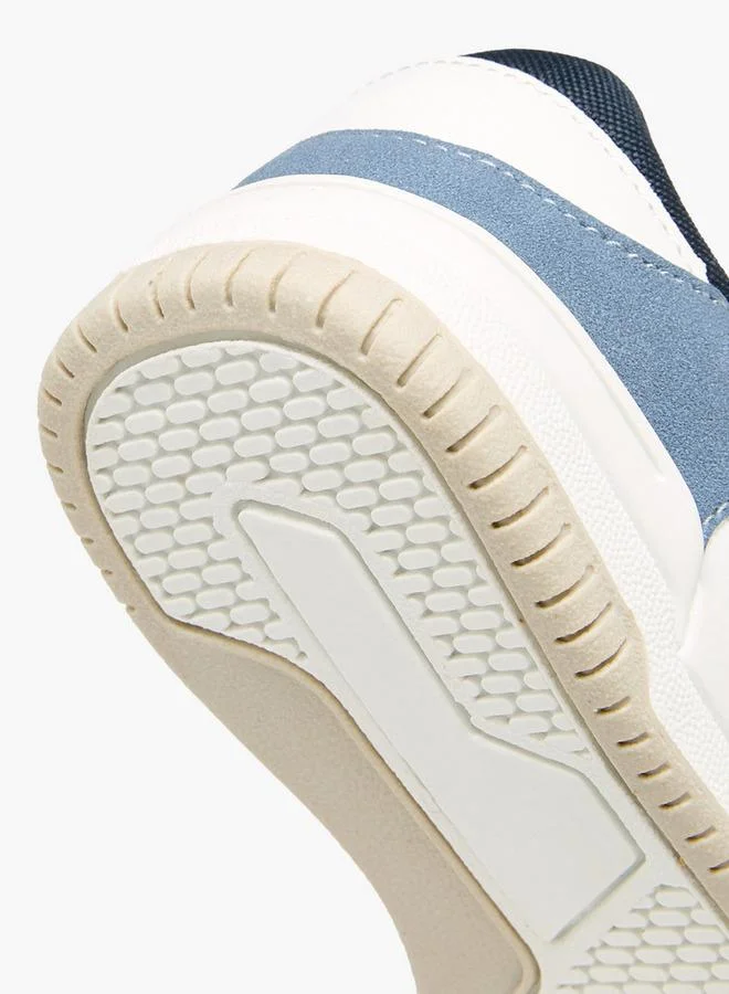 LBL By Shoexpress BLUE Boys Hook & Loop School Sneakers for Men | Best Price UAE