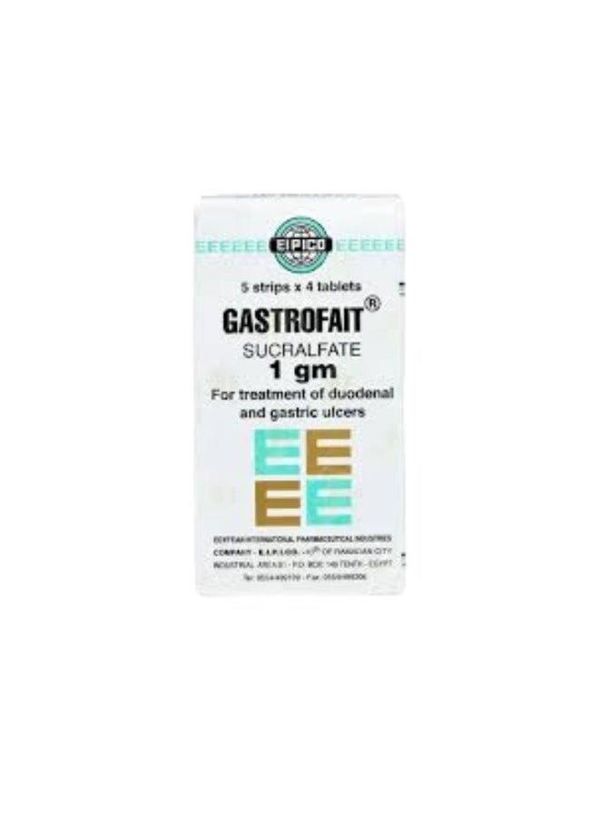 Gastrofait 1 gm Tablet 20 s