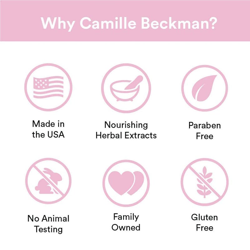 Camille Beckman Glycerine Rosewater Scented Silky Body Cream, Daily Moisturizer for All Skin Types | Non-Greasy Vegan Formula to Nourish and Soften Hands and Body, 13 Ounce - Image 5