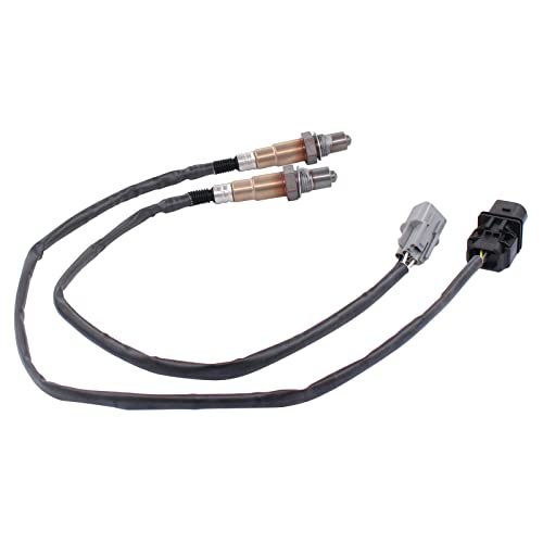 NewYall L4 1.6L Upstream and Downstream Air Fuel Ratio O2 Oxygen Sensor 234-5055 234-4568 for Kia Rio 2012-2014 Soul 2012-2015 for Hyundai Accent Veloster 2012-2014 - Image 1