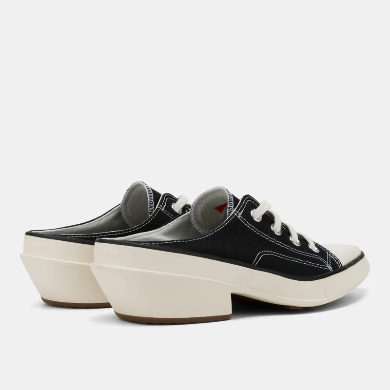 Converse Black Women's Chuck 70 De Luxe Platform Mules for Women | Best Price UAE