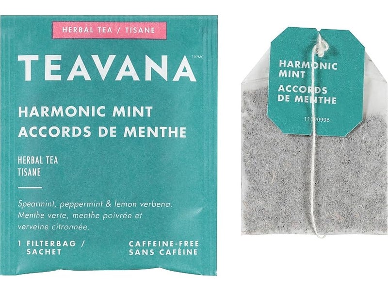 Teavana SBK13091 Harmonic Mint Decaf Tea Bags, 24/Box - Image 2