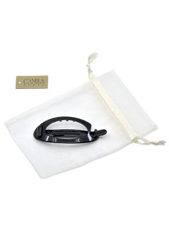 CAMILA Paris Cp2318 French Hair Barrette Clip Flexible Ponytail Holder No Metal Parts Strong Hold Grip Hair Clips For Women No Slip And Durable Styling Girls Hair Accessories Made In France  - Image 5