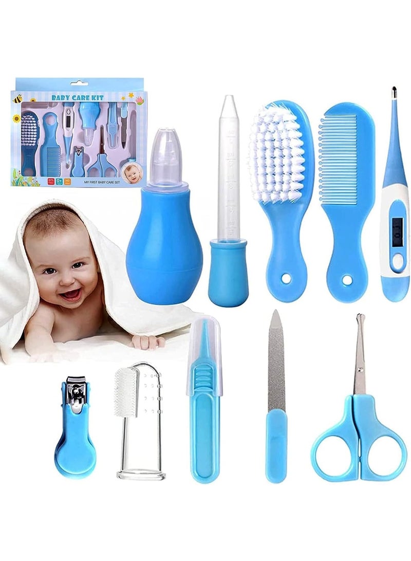 Newborn Baby Care Kit with Thermometer – 10-Piece Healthcare Gifting Set - Image 1
