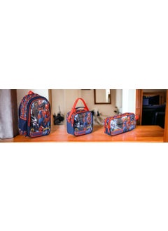 SPIDERMAN Primary School Bag, Hawk Wonder, Lunch Bag and Pencil Box  - Image 1