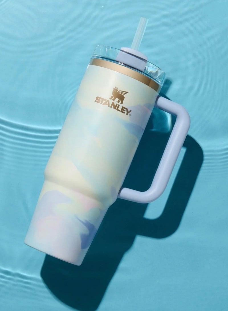 Stanley Quencher H2.0 FlowState Stainless Steel Vacuum Insulated Tumbler with Lid and Straw for Water, Iced Tea or Coffee, Smoothie and More, 40 oz - Image 4