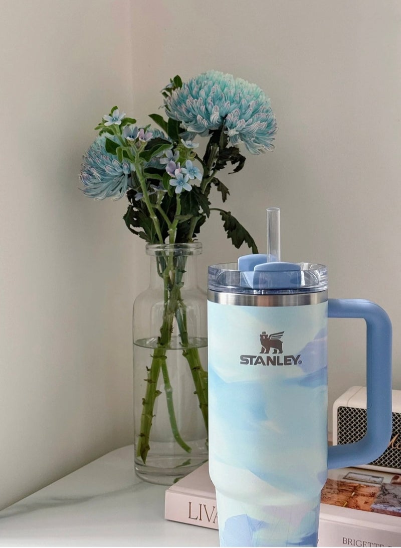 Stanley Quencher H2.0 FlowState Stainless Steel Vacuum Insulated Tumbler with Lid and Straw for Water, Iced Tea or Coffee, Smoothie and More, 40 oz - Image 3