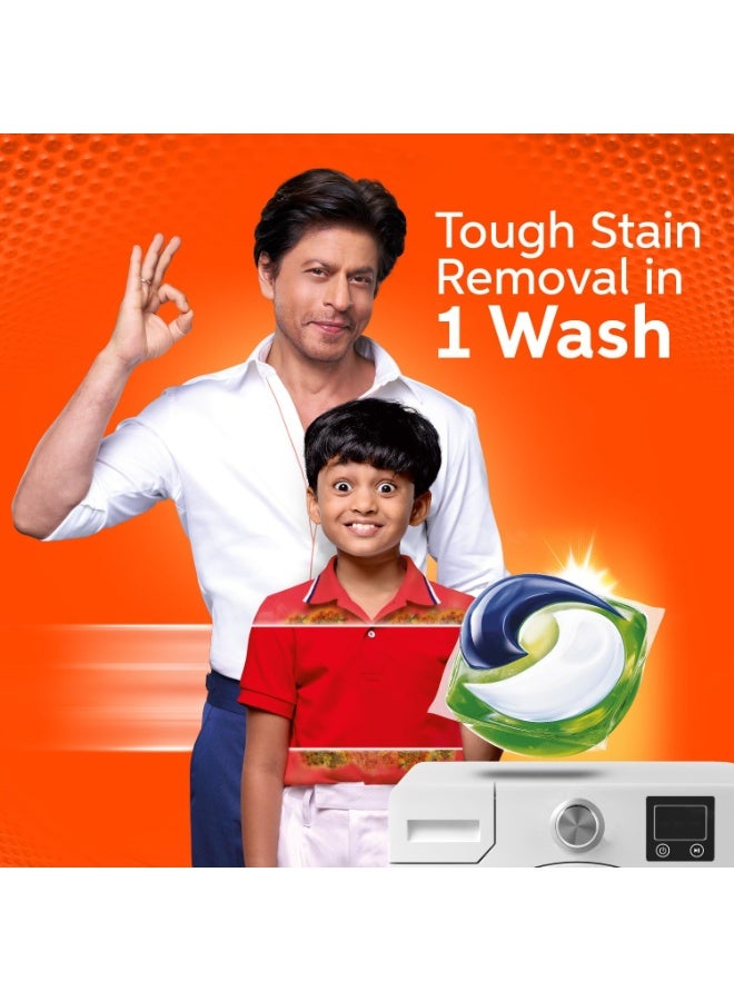 Tide Original All In One Laundry Detergent Pods Whitens Brightens Freshens 15 Count - Image 2