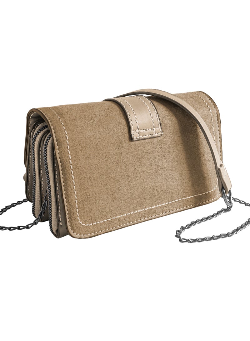 Color-Block (405) Crossbody Bags for Women Leather Cross Body Purses Cute Designer Handbags Shoulder Bag Medium Size  - Image 2