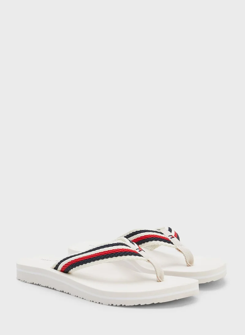 TOMMY HILFIGER Essential T Bar Flip Flops