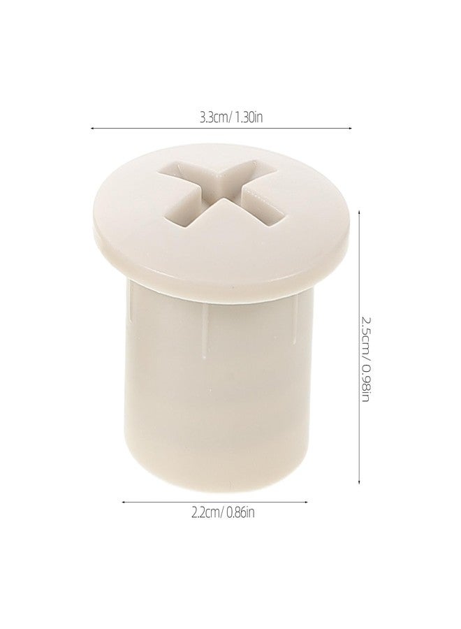 Toddmomy Kids Slide Screw Caps Replacement Parts 1.29 Inch Plastic Cover for Children Slide Fixing Screws Weather-Resistant Fixing Accessory Easy Installation - Image 3