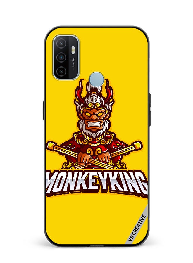VR CREATIVE Protective Case Cover For Oppo A53 Monkey King Design Multicolour - Image 1