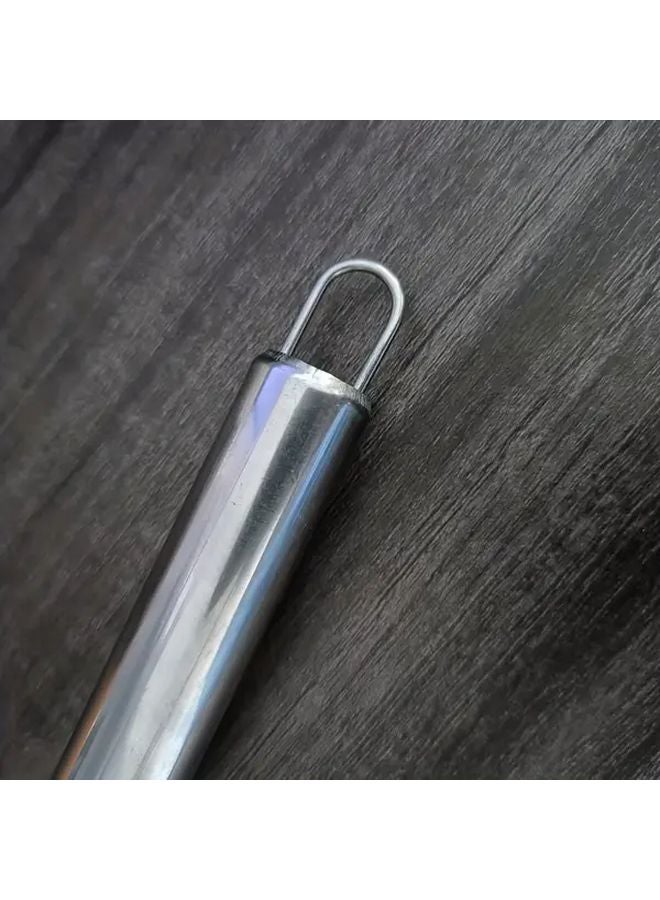 قطعتان من هراسة البطاطس الثقيلة المموجة من الفولاذ المقاوم للصدأ سهلة التنظيف ومتينة أداة مطبخ - Image 2