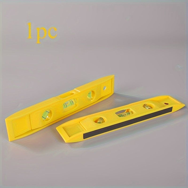 3 In 1 Magnetic Spirit Level Professional Precision Tool Easy To Read Yellow Beam 1pc - Image 3
