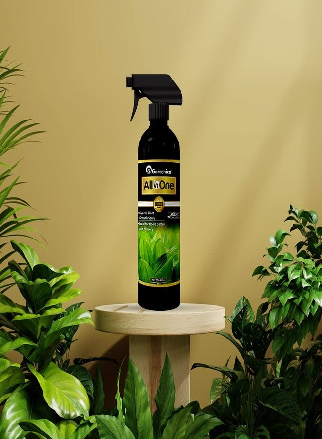 GARDENICA Fungicare & All in One Fertilizer Combo Organic Plant Growth Promoter for Nourishing Plants, Promoting Plant Growth and Nurturing them Organically.- (400 ml) - Image 2