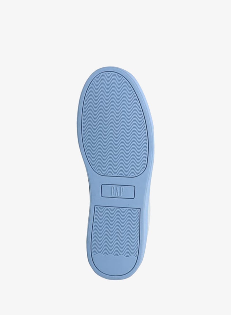 GAP Women's Panelled Sneakers with Lace-Up Closure - MEMPHIS - Image 5