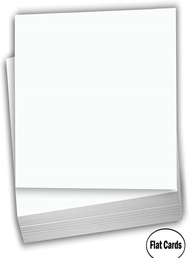 Hamilco White Cardstock - Flat 4 X 6" Heavy Weight 100 lb Card Stock for Printer - 100 Pack - Image 2