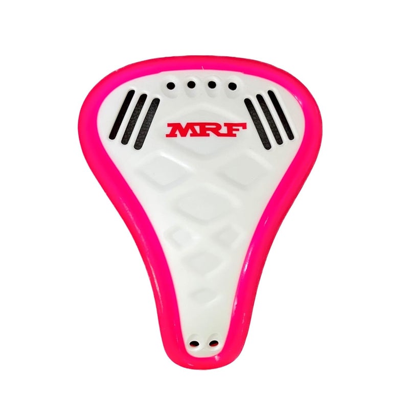 AASHRAY حماية البطن M*R*F للنساء والفتيات، للكريكيت والرياضات الأخرى، بلاستيك مقوى، حماية قصوى، مقاسات للبالغين والمراهقين (نساء-بالغين) - Image 2