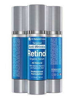 All Natural Advice Retinol Serum For Face Anti Aging Serum With Hyaluronic Acid & Vitamin E Facial Serum For Fine Lines Wrinkles & Dark Spots Organic Face Care Made In Canada 50Ml  - Image 3