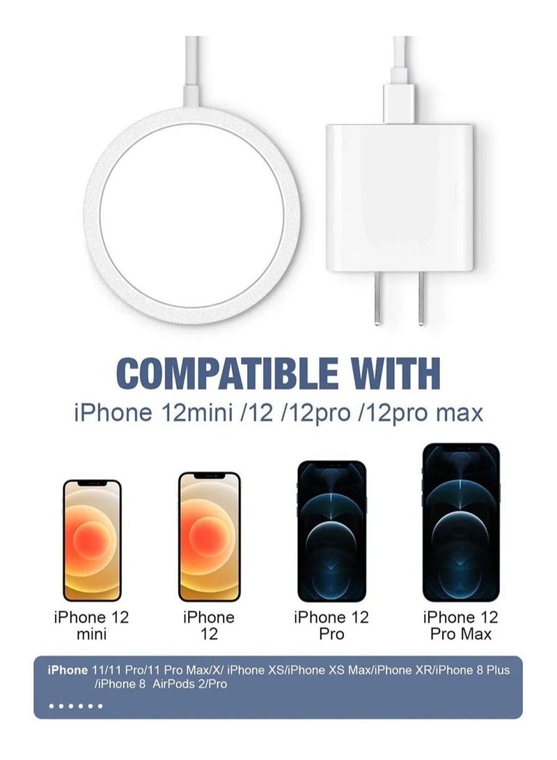 Huitich Magnetic 15W Qi Wireless Charger For Iphone For Fast Charging - Image 5
