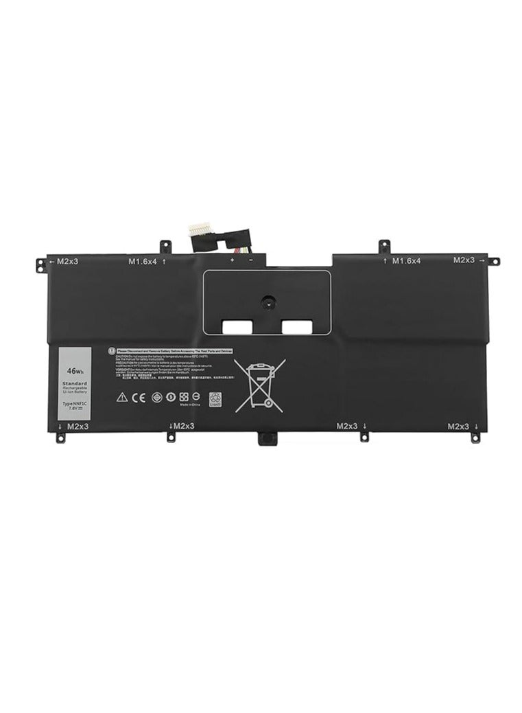 Terabyte بطارية لابتوب بديلة لـ 13 9365 2 في 1 2017 P71G P71G001 XPS 13-9365-D1605TS XPS 13-9365-D1805TS 13-9365-D2805TS 13-9365-D360 5TS 13-9365-D3805TS HMPFH NP0V3 0NNF1C 7.6V 46WH - Image 1