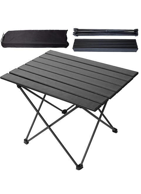 Folding Camping Table, Picnic Table with Carry Bag, Portable Table for Camping, Garden Patio Picnic, BBQ, Beach, Fishing