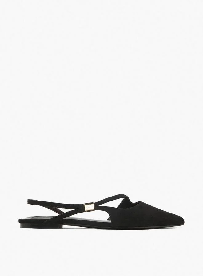 Elle Women Pointed Toe Slingback Shoes