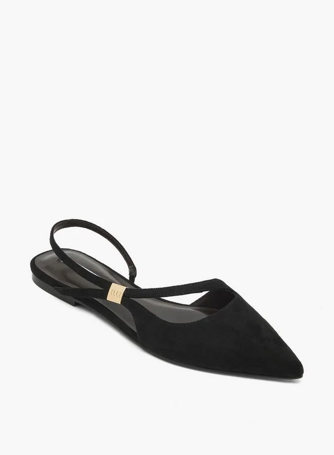 Elle Women Pointed Toe Slingback Shoes