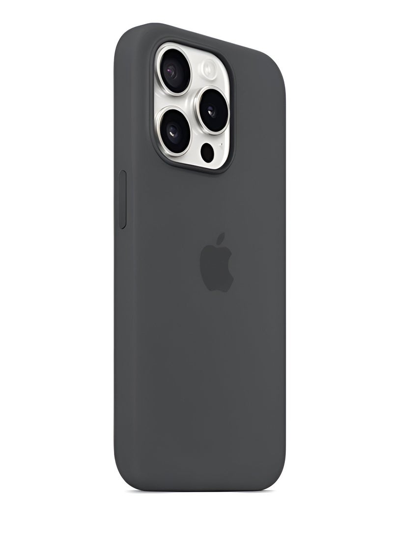 ميدا جراب سيليكون لموبايل ايفون 16برو - 6.3 انش حماية كامل الجسم بملمس ناعم حريري غطاء مضاد للصدمات - Image 2