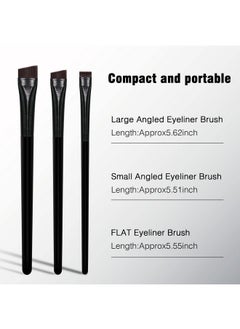 Eyeliner Brush Brow Tint Brushes Eyebrow Brushes Set Fine Angled Point Angled Slanted Tinting Brushes Ultra Thin Flat Makeup Brush Premium Eyebrow Brush Precision Gel Professional Soft Synthetic Hairs - pzsku/Z59A76D15D9E3BD87B25EZ/45/_/1734437937/9a9864ae-3825-4f92-a74a-2a160672c784