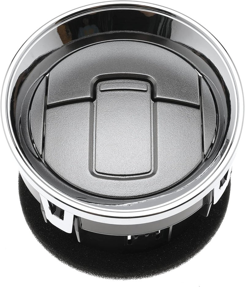 Jofynzo Front Interior Dashboard AC Heater Air Vent Duct Chrome Set for Ford F150 (2009-2014) - Image 1