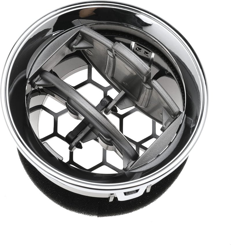 Jofynzo Front Interior Dashboard AC Heater Air Vent Duct Chrome Set for Ford F150 (2009-2014) - Image 2