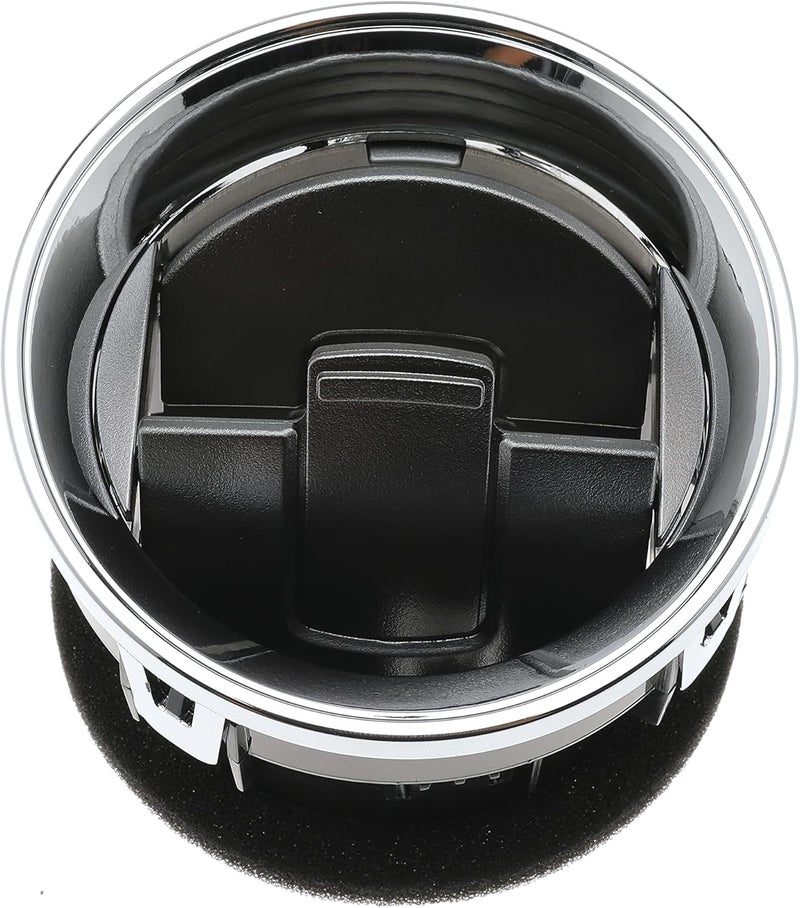 Jofynzo Front Interior Dashboard AC Heater Air Vent Duct Chrome Set for Ford F150 (2009-2014) - Image 3