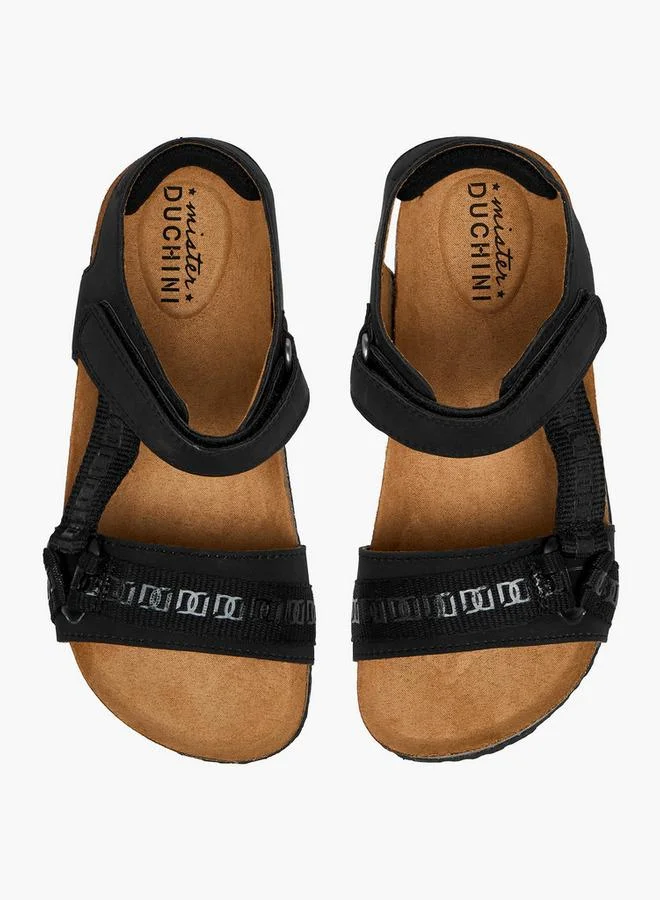 Mister Duchini Hook & Loop Strap Sandals