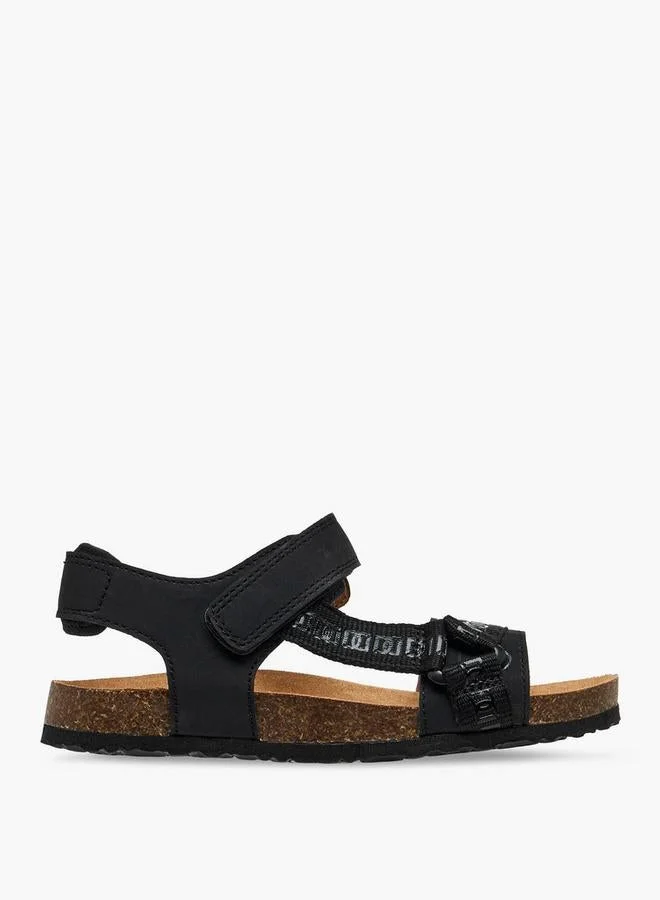 Mister Duchini Hook & Loop Strap Sandals