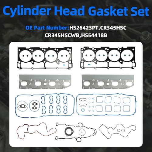 YIDEZU 5.7L MDS HEMI Lifters Camshaft Kit Timing Chain Kit Head Gasket Set Fit for Chrysler 300 for Dodge Challenger Durango for Jeep Grand Cherokee 5.7L V8 2009-2015 HS26423PT 90750S OS21077 53022372AA - Image 5